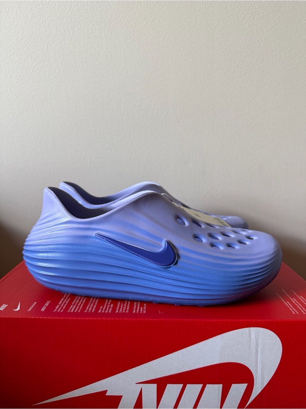 Nike REACTX REJUVEN8 Slide Sapphire Blue HV5062-501 Women’s Size 10